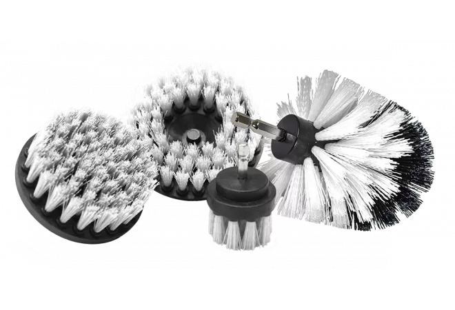 KIT 4 BROSSES SOFT POUR PERCEUSE