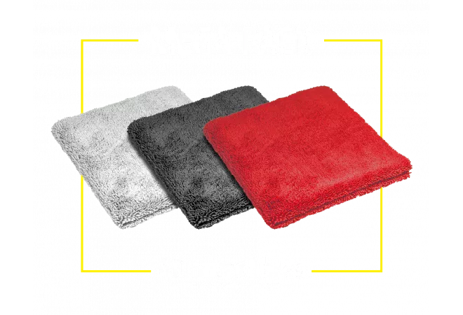 Microfibre épaisse pour lustrage et polissage automobile