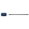 BROSSE BLEUE : FIBRES FLEURÉES 2 FACES