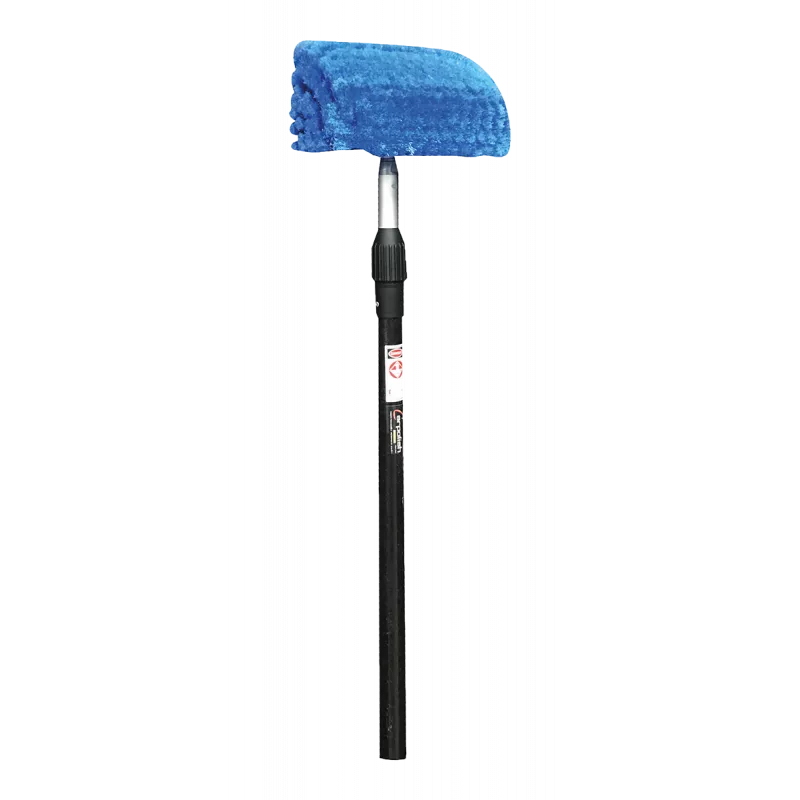 BROSSE BLEUE : FIBRES FLEURÉES 2 FACES