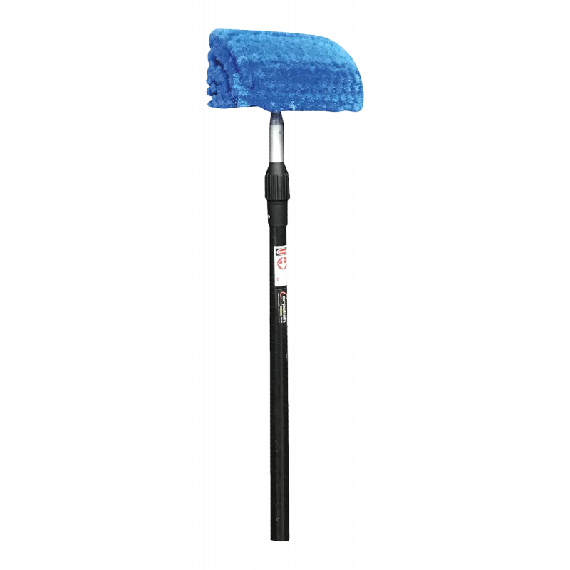 BROSSE BLEUE : FIBRES FLEURÉES 2 FACES