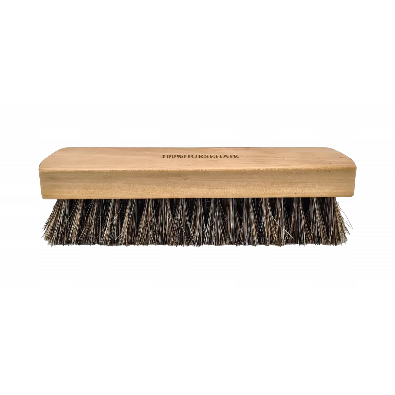 GRANDE BROSSE CUIR EN CRIN DE CHEVAL