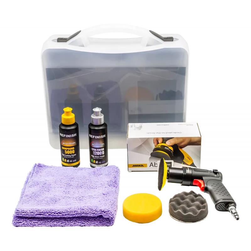 Lustreuse et polisseuse électrique compact pour carrosserie