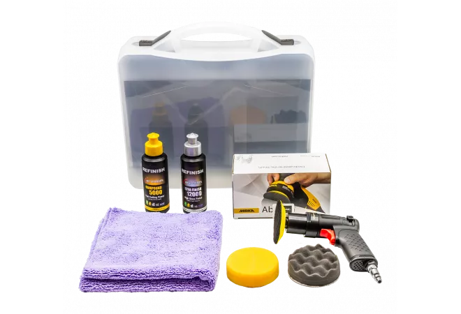 Lustreuse et polisseuse électrique compact pour carrosserie