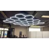 ECLAIRAGE LED SUSPENDUE EN NID D'ABEILLE