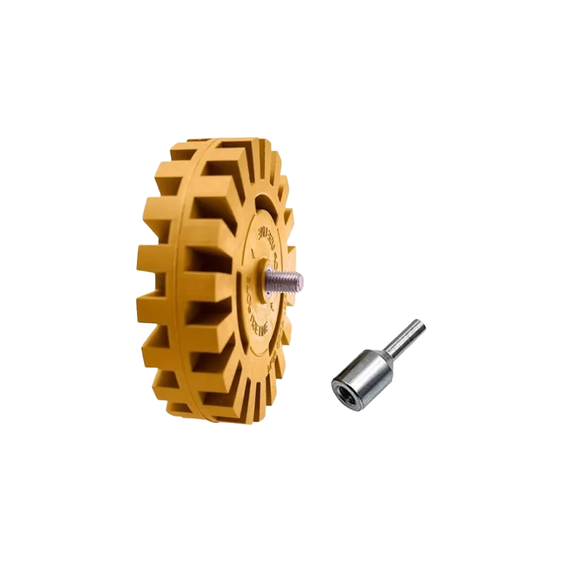 GOMME CRANTÉE DE DESTICKAGE POUR PERCEUSE