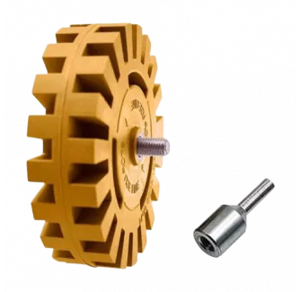 GOMME CRANTÉE DE DESTICKAGE POUR PERCEUSE
