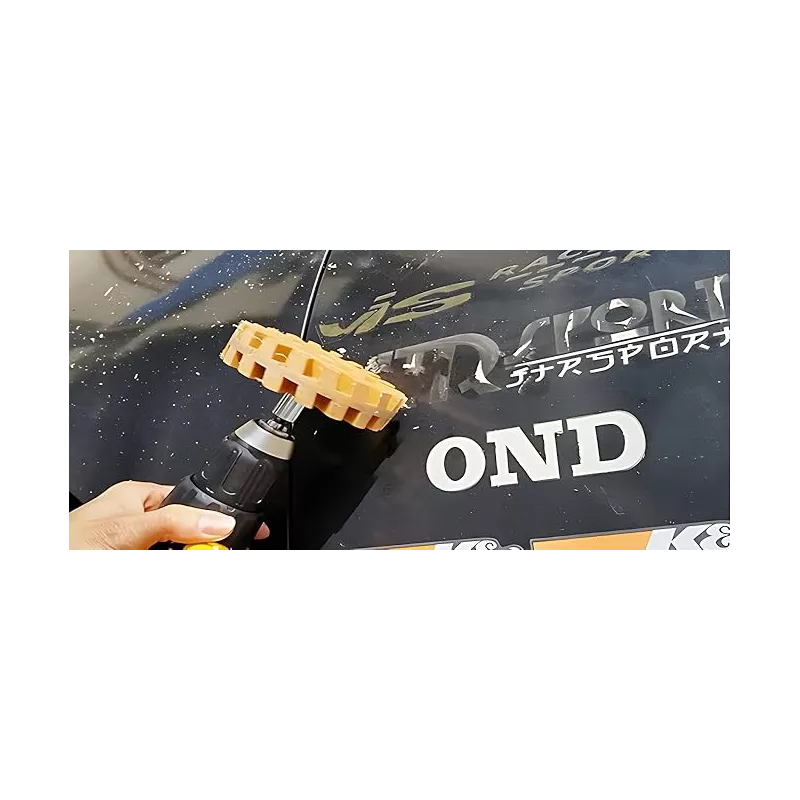 GOMME CRANTÉE DE DESTICKAGE POUR PERCEUSE