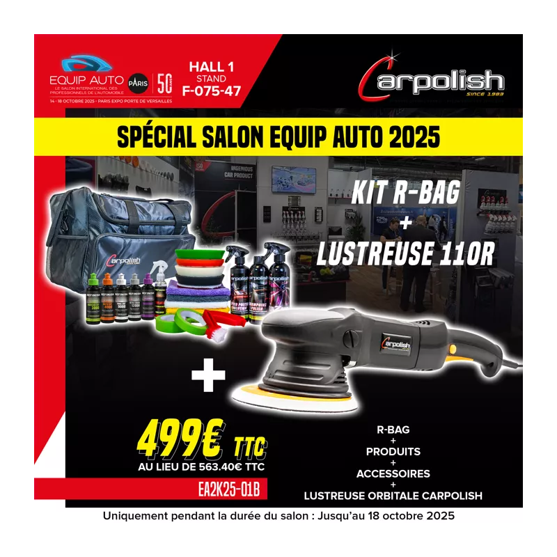KIT R-BAG + LUSTREUSE 11 OR