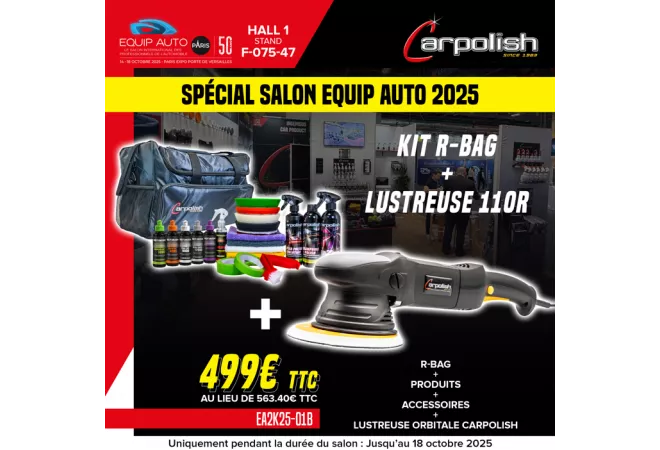 KIT R-BAG + LUSTREUSE 11 OR