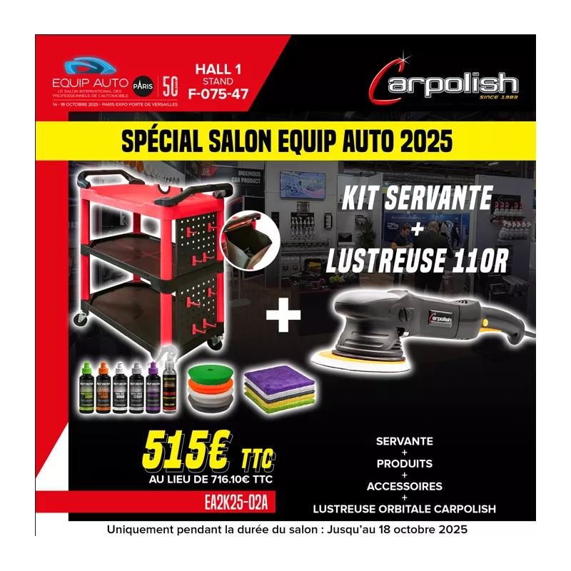 KIT SERVANTE + LUSTREUSE 11 OR