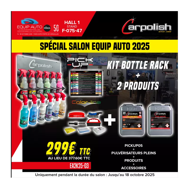 KIT BOOTLE RACK + 2 PRODUITS
