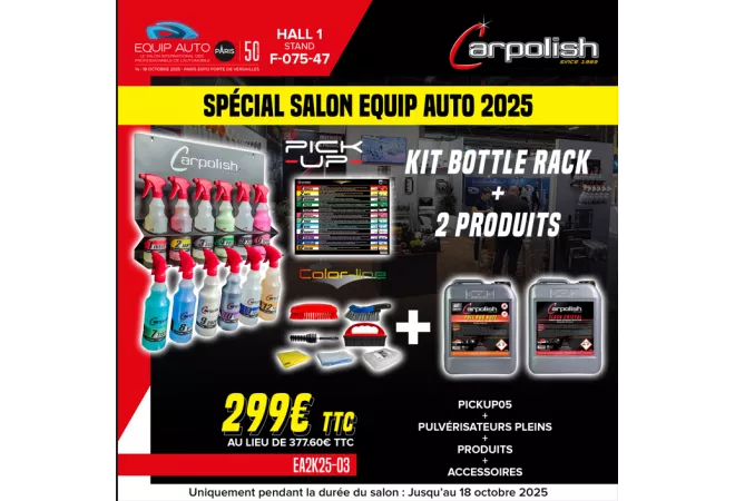 KIT BOOTLE RACK + 2 PRODUITS