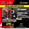 KIT SERVANTE + LUSTREUSE 15 OR