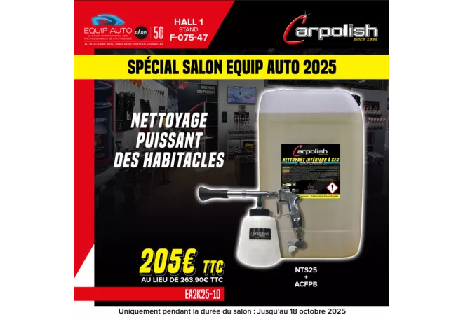 NETTOYAGE PUISSANT DES HABITACLES