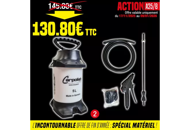 PULVÉRISATEUR PRESSION 5 LITRES PULVÉRISATEUR PRESSION 5 LITRES