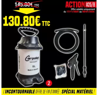 PULVÉRISATEUR PRESSION 5 LITRES