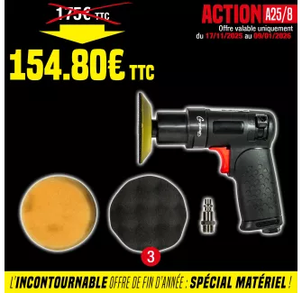 Lustreuse et polisseuse électrique compact pour carrosserie