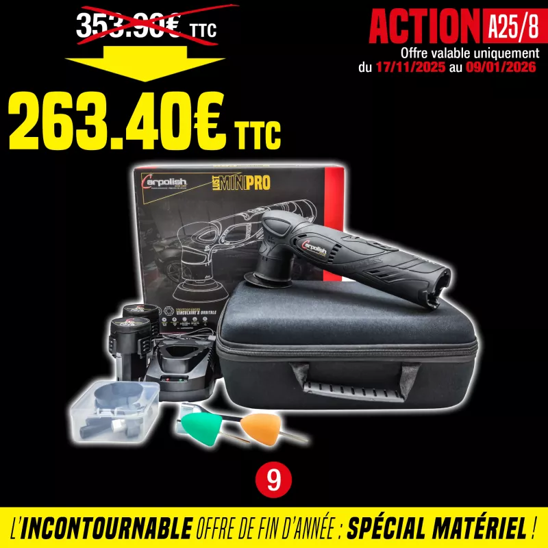 LUSTREUSE DE PRÉCISION SANS FIL "CARPOLISH"