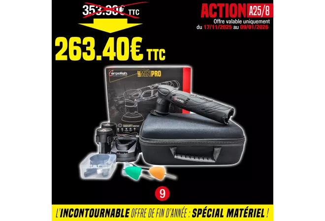 LUSTREUSE DE PRÉCISION SANS FIL "CARPOLISH"