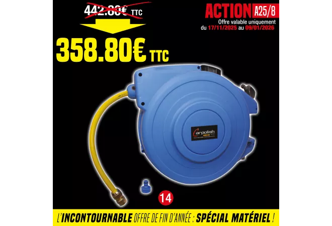 ENROULEUR AUTOMATIQUE EAU