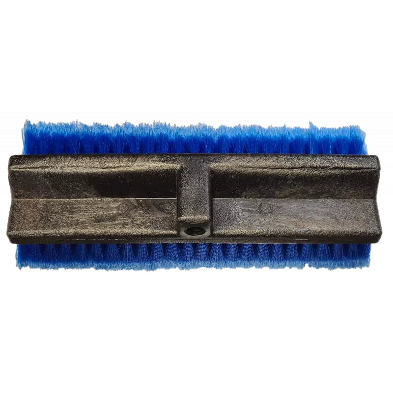 BROSSE BLEUE : FIBRES FLEURÉES 2 FACES