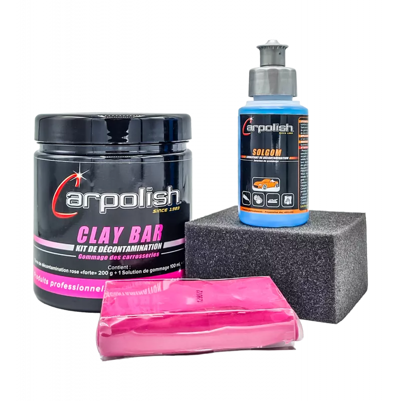 GOMME FORTE DE DÉCONTAMINATION