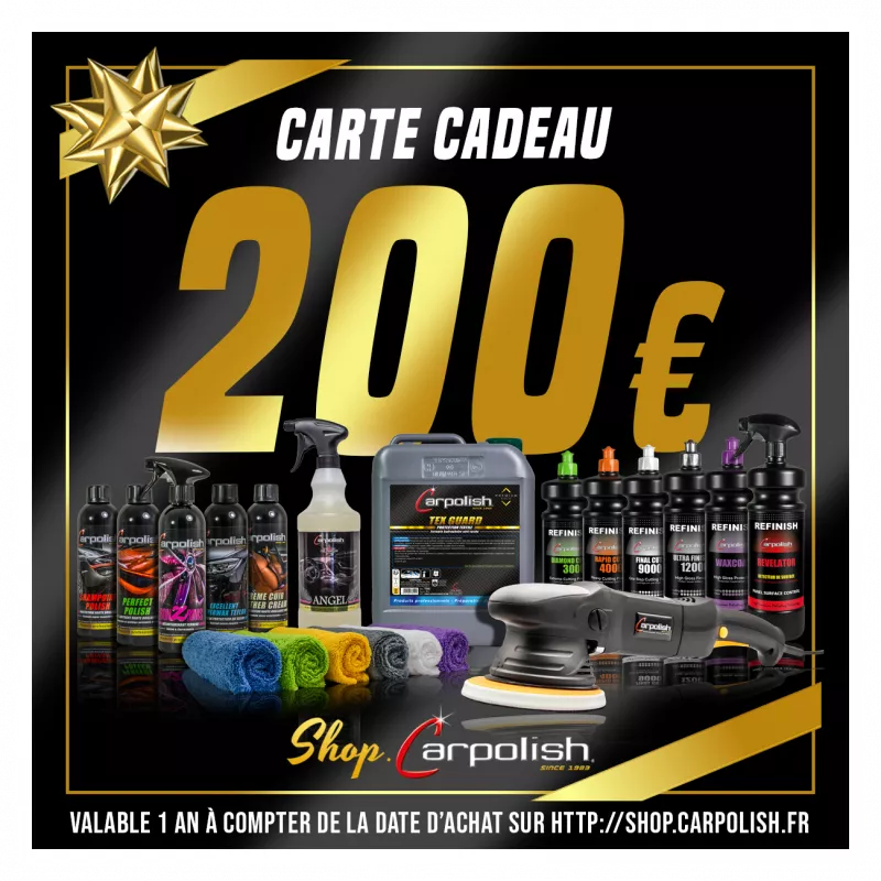 CARTE CADEAU 200€