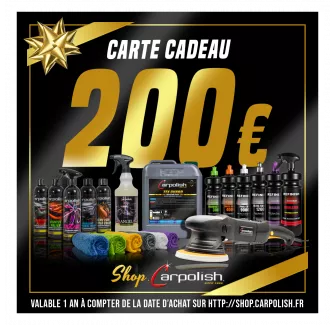 CARTE CADEAU 200€