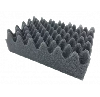 EPONGES BLACK CORRUGATED