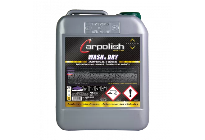 WASH'N DRY : SHAMPOING AUTO-SÉCHANT WASH'N DRY : SHAMPOING AUTO-SÉCHANT