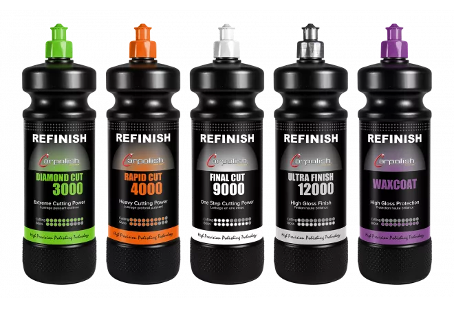 Mallette de lustrage automobile - kit complet 5 produits