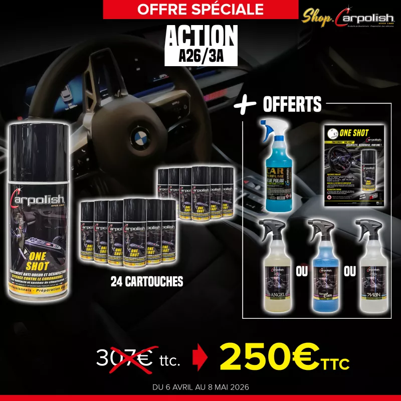 OFFRE SPÉCIALE : HABITACLE SAIN !