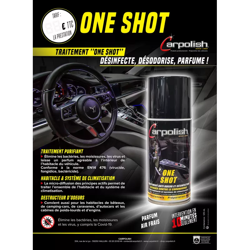 OFFRE SPÉCIALE : HABITACLE SAIN !