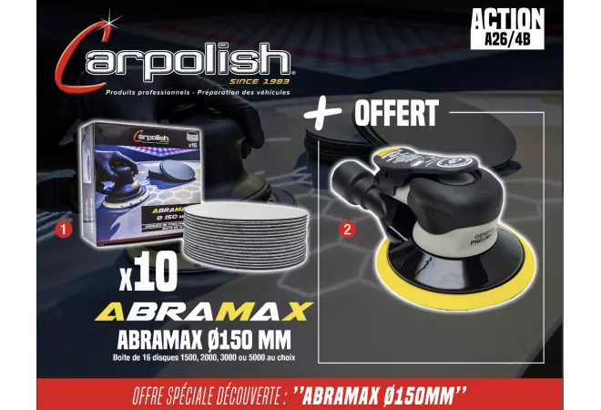 OFFRE SPÉCIALE : ABRAMAX 150 MM