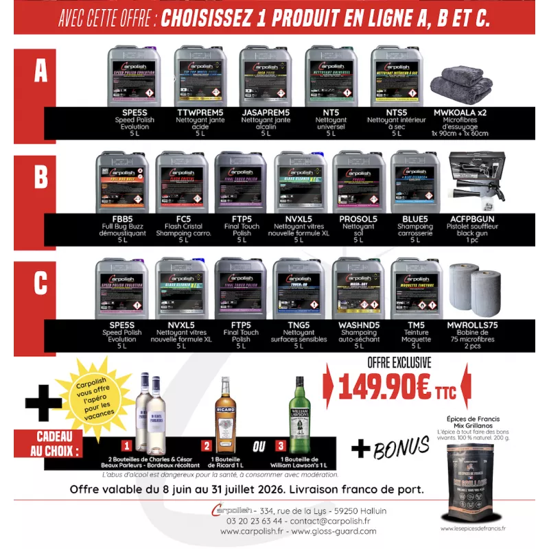 PROMO APÉRO SPÉCIALE SHOP !
