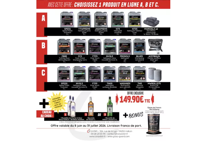 PROMO APÉRO SPÉCIALE SHOP !