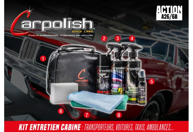 OFFRE SPÉCIALE : KIT ENTRETIEN CABINE ! OFFRE SPÉCIALE : KIT ENTRETIEN CABINE !