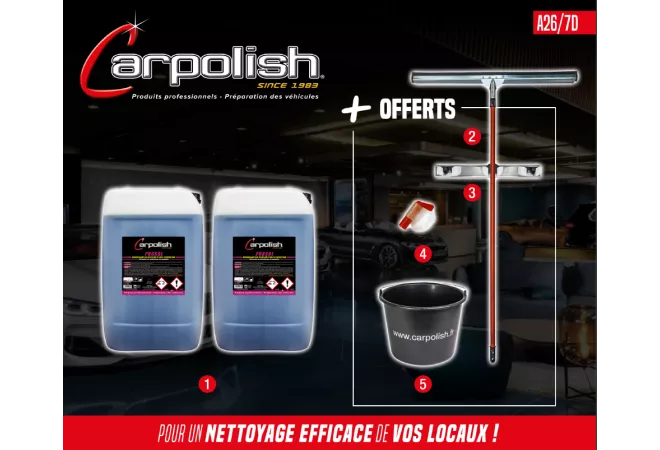 ACTION : NETTOYAGE EFFICACE DE VOS LOCAUX !