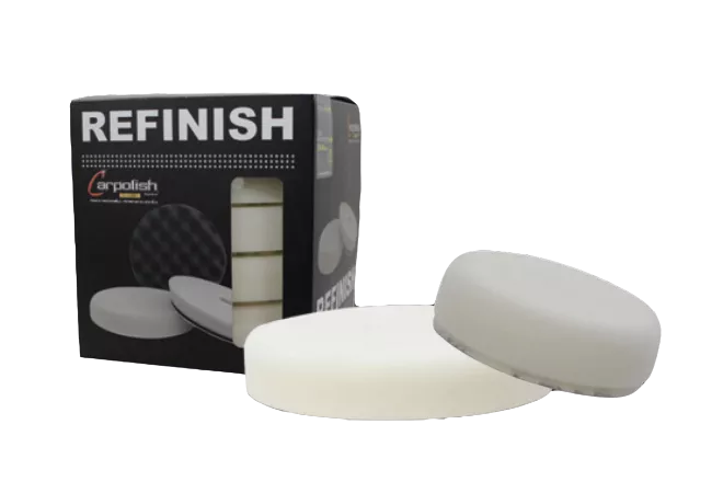 MOUSSE POLISSAGE INTERMEDIAIRE BLANCHE
